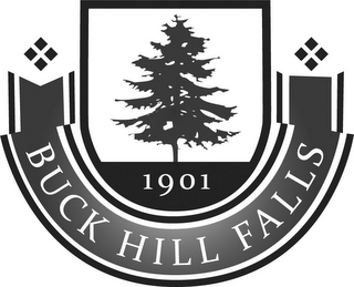BUCK HILL FALLS 1901 logo