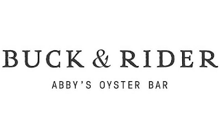 BUCK & RIDER ABBY'S OYSTER BAR