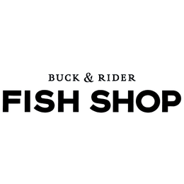 BUCK & RIDER FISH SHOP logo