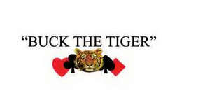 "BUCK THE TIGER" logo