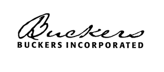 BUCKERS BUCKERS INCORPORATED logo