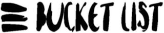 BUCKET LIST logo