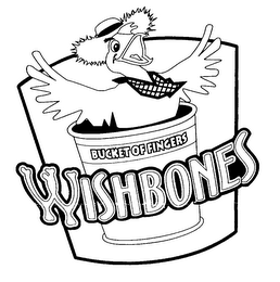 BUCKET OF FINGERS WISHBONES logo