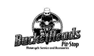 BUCKETHEADS PIT-STOP MOTORCYCLE SERVICE AND ACCESSORIES logo