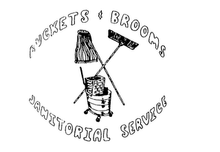 BUCKETS & BROOMS JANITORIAL SERVICE logo