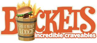 BUCKETS GREAT WOLF LODGE INCREDIBLE CRAVEABLES