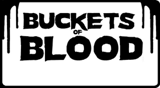 BUCKETS OF BLOOD logo