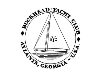 BUCKHEAD YACHT CLUB BYC ATLANTA, GEORGIA U.S.A. logo