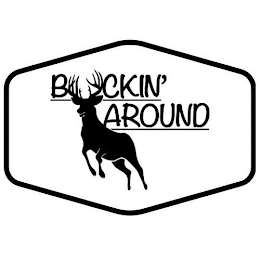 BUCKIN' AROUND logo