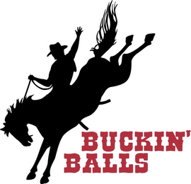 BUCKIN' BALLS logo