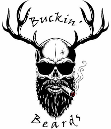 BUCKIN' BEARDS logo