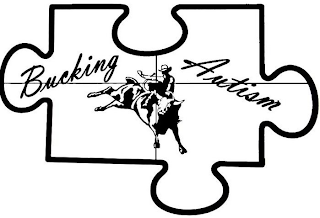 BUCKING AUTISM logo