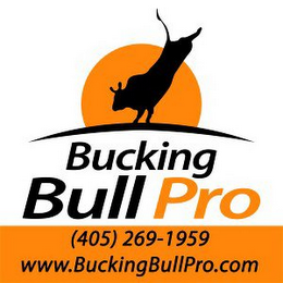 BUCKING BULL PRO WWW.BUCKINGBULLPRO.COM logo