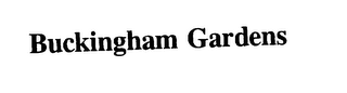 BUCKINGHAM GARDENS logo
