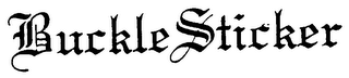 BUCKLE STICKER logo