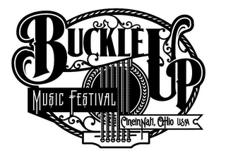 BUCKLE UP MUSIC FESTIVAL CINCINNATI, OHIO USA logo