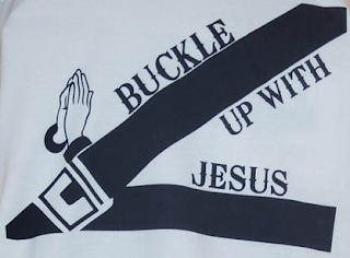 BUCKLE UP WITH JESUS logo
