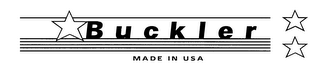 BUCKLER MADE IN AMERICA logo