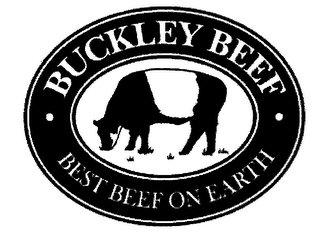 BUCKLEY BEEF BEST BEEF ON EARTH logo