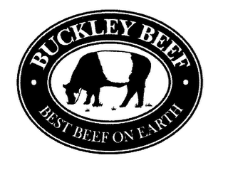 BUCKLEY BEEF BEST BEEF ON EARTH logo
