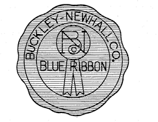 BUCKLEY-NEWHALL CO. BNCO BLUE RIBBON logo