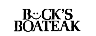 BUCK'S BOATEAK logo