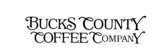 BUCKS COUNTY COFFEE COMPANY logo