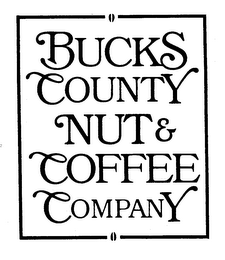 BUCKS COUNTY NUT & COFFEE COMPANY logo