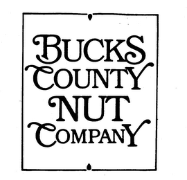BUCKS COUNTY NUT COMPANY logo