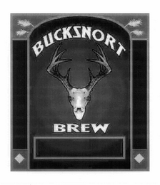 BUCKSNORT BREW logo