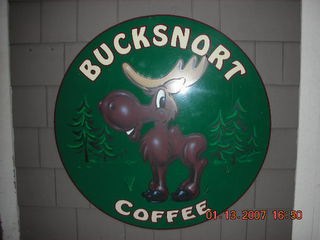 BUCKSNORT COFFEE logo