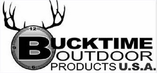 BUCKTIME OUTDOOR PRODUCTS U.S.A. 3 6 9 12 logo