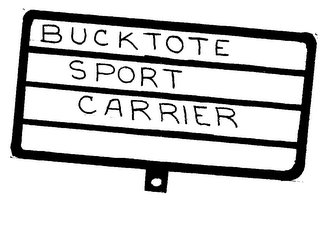 BUCKTOTE SPORT CARRIER logo