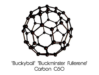 "BUCKYBALL" "BUCKMINSTER FULLERENE" CARBON C60 logo