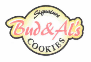 BUD & AL'S SIGNATURE COOKIES logo