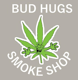 BUD HUGS SMOKE SHOP logo