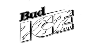BUD ICE BEER logo