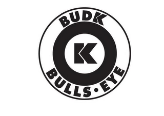 BUD K K BULLS-EYE logo