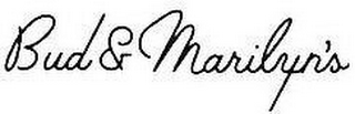 BUD & MARILYN'S logo