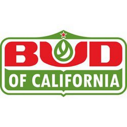BUD OF CALIFORNIA logo