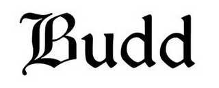 BUDD logo
