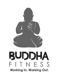BUDDHA FITNESS WORKING IN. WORKING OUT. logo