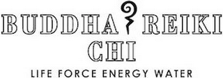 BUDDHA REIKI CHI LIFE FORCE ENERGY WATER logo