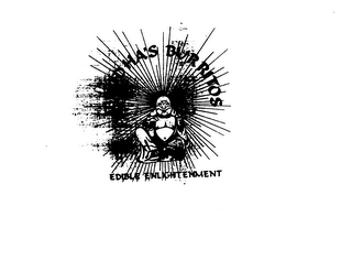 BUDDHA'S BURRITOS EDIBLE ENLIGHTENMENT logo