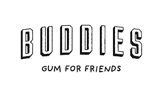 BUDDIES GUM FOR FRIENDS logo