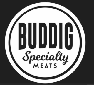 BUDDIG SPECIALTY MEATS logo