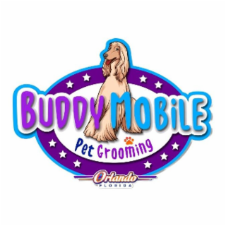 BUDDY MOBILE PET GROOMING ORLANDO FLORIDA logo
