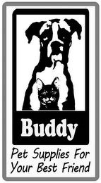 BUDDY PET SUPPLIES FOR YOUR BEST FRIEND logo