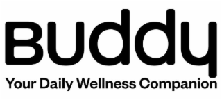 BUDDY YOUR DAILY WELLNESS COMPANION logo