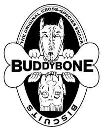 BUDDYBONE THE ORIGINAL CROSS-SPECIES SNACK BISCUITS logo